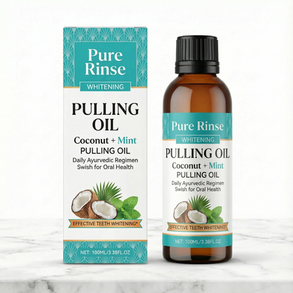 Pure Rinse™ Oil Pulling Treatment – Coconut & Mint